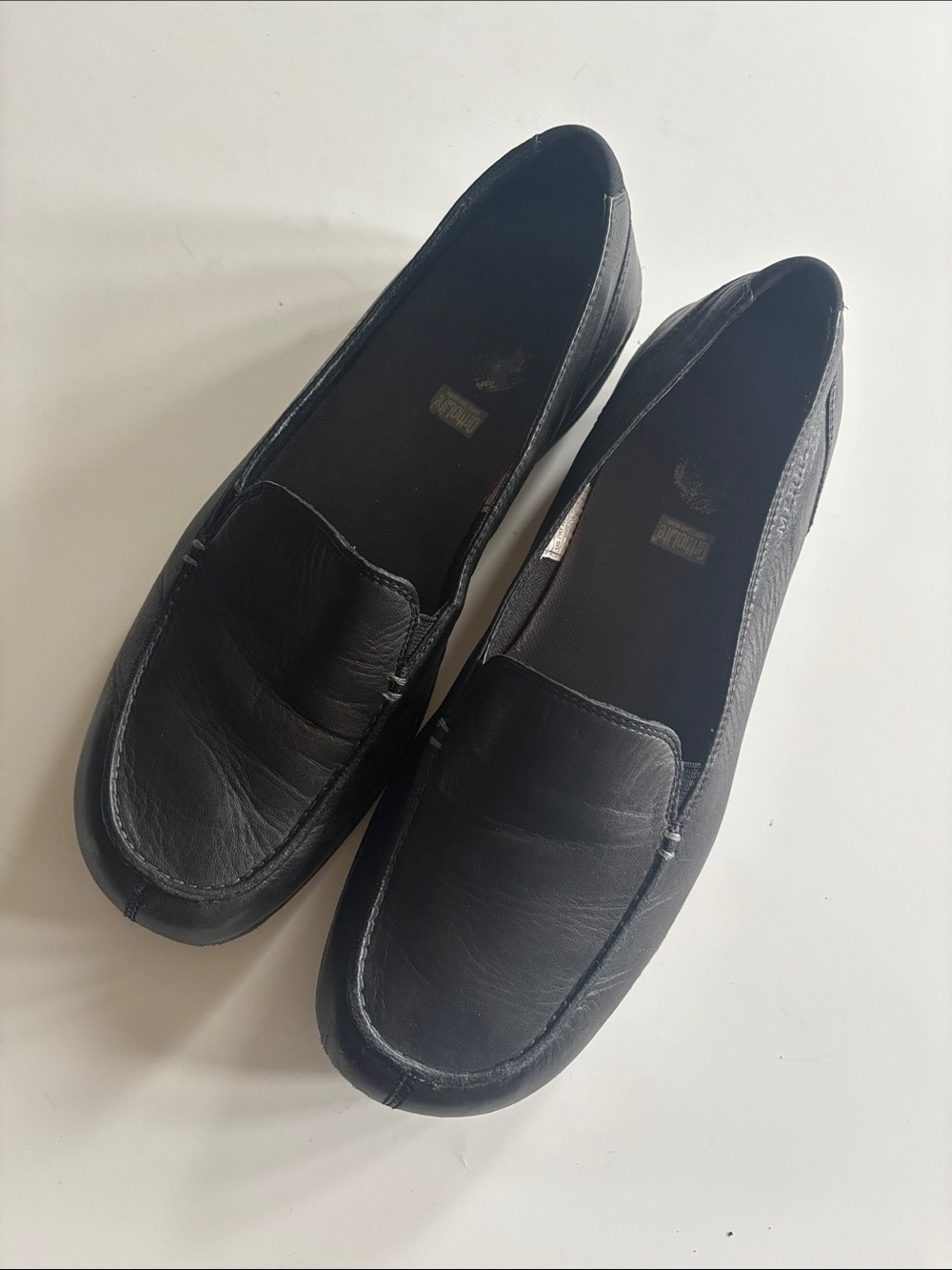 Merrell women’s Black Slip-On Loafers